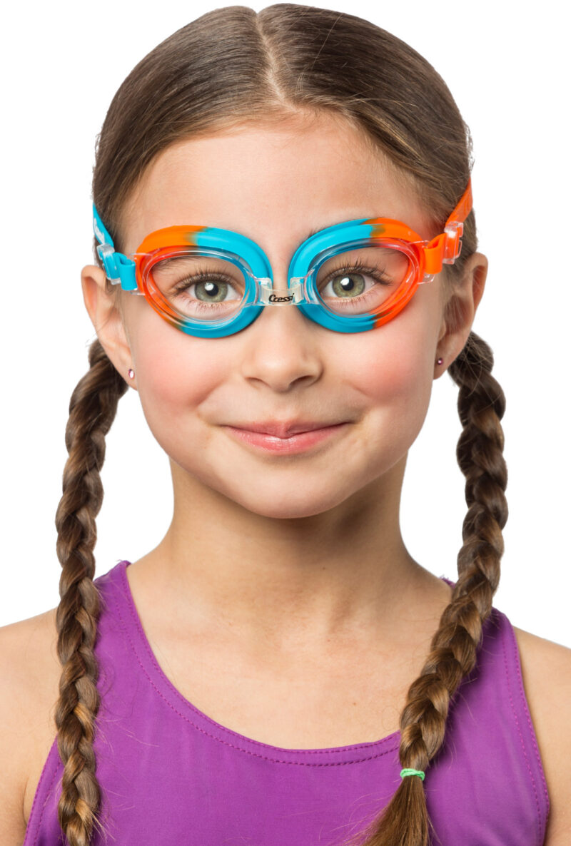 Cressi STARFISH KID GOGGLES RED/AZURE - Image 2
