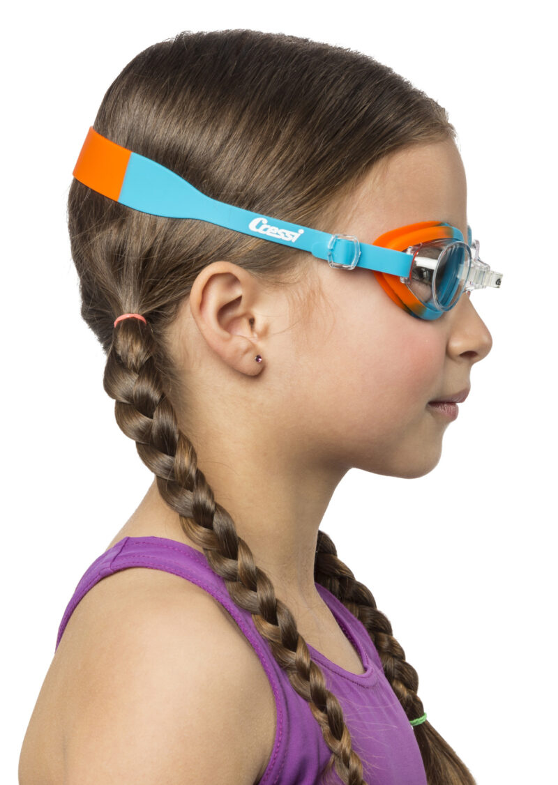 Cressi STARFISH KID GOGGLES RED/AZURE - Image 3
