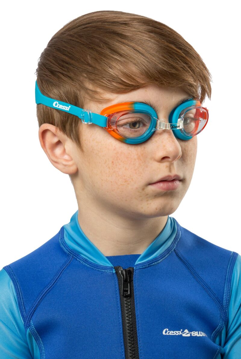 Cressi STARFISH KID GOGGLES RED/AZURE - Image 6