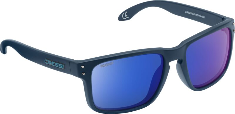 Cressi BLAZE SUNGLASSES MATT BLUE MIRRORED BLUE - Image 4