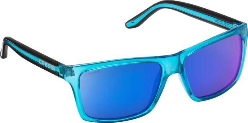 Cressi RIO SUNGLASSES CRYSTAL BLUE/MIRRORED LENS BLUE - Image 2
