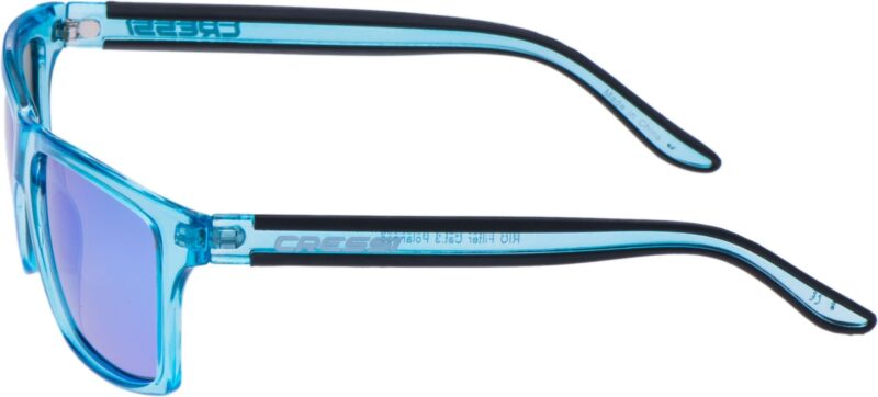 Cressi RIO SUNGLASSES CRYSTAL BLUE/MIRRORED LENS BLUE - Image 3