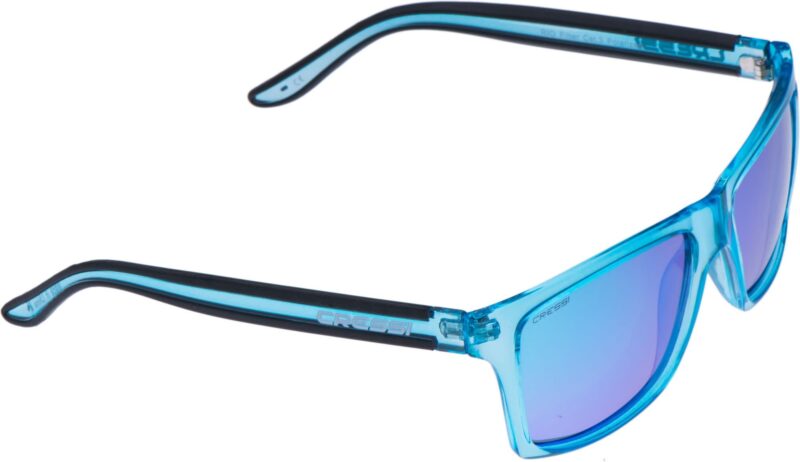 Cressi RIO SUNGLASSES CRYSTAL BLUE/MIRRORED LENS BLUE - Image 5