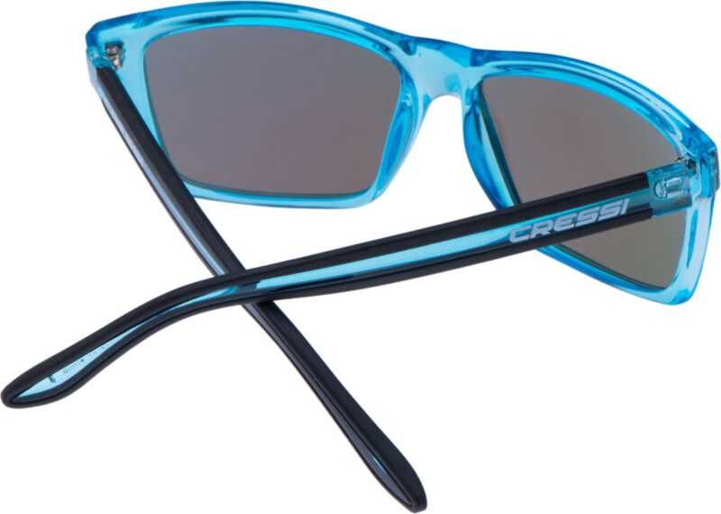 Cressi RIO SUNGLASSES CRYSTAL BLUE/MIRRORED LENS BLUE - Image 8