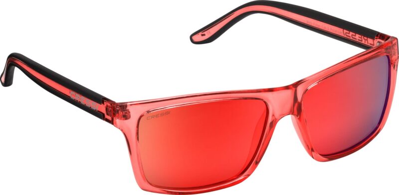 Cressi RIO SUNGLASSES CRYSTAL RED/MIRRORED LENS RED - Image 4