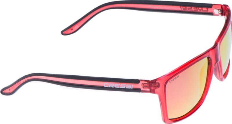 Cressi RIO SUNGLASSES CRYSTAL RED/MIRRORED LENS RED - Image 2