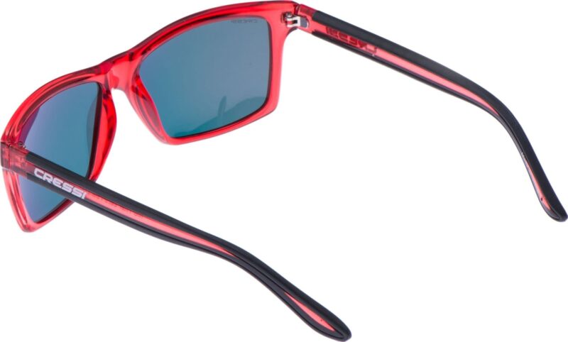 Cressi RIO SUNGLASSES CRYSTAL RED/MIRRORED LENS RED - Image 8