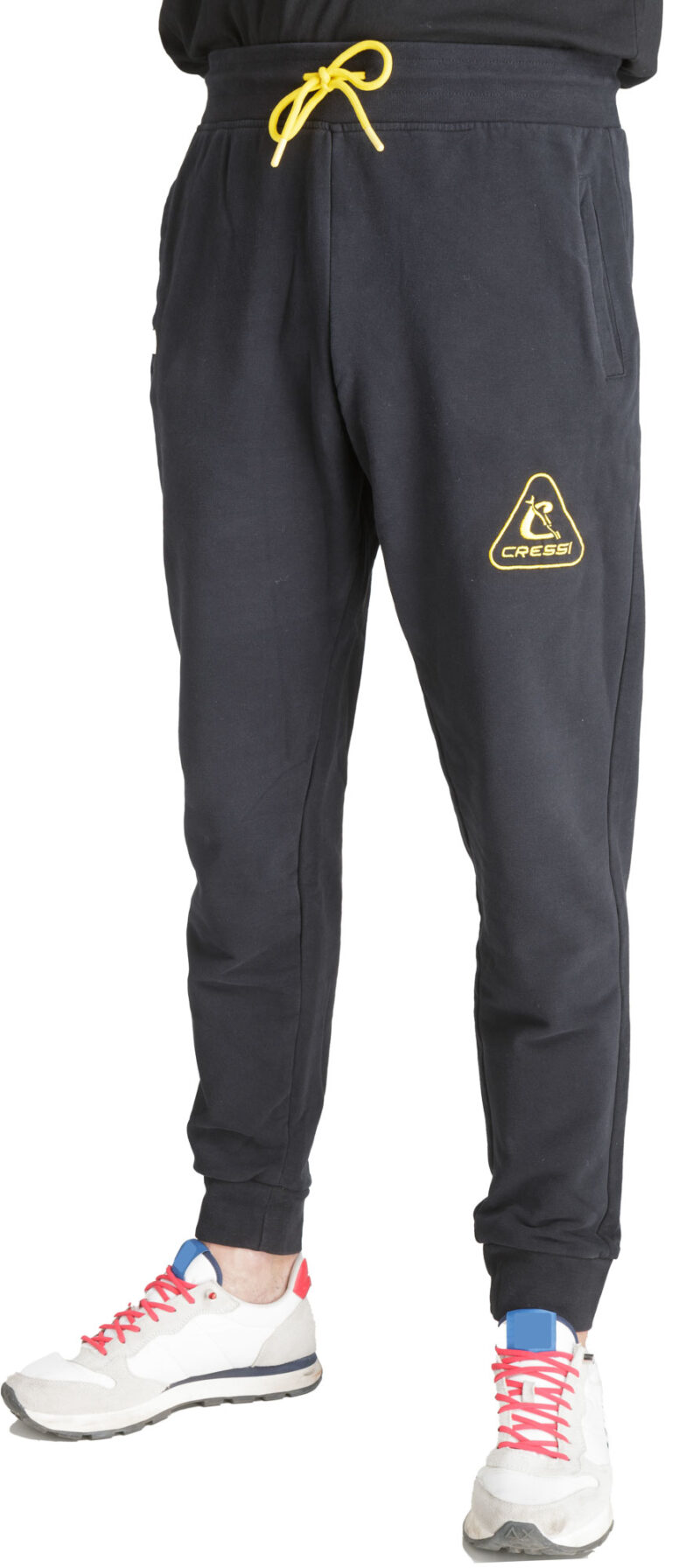 Cressi CRESSI SWEATPANTS UNISEX BLACK/YELLOW XL - Image 4