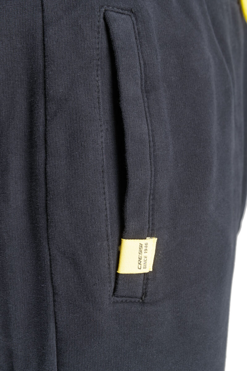 Cressi CRESSI SWEATPANTS UNISEX BLACK/YELLOW XL - Image 3