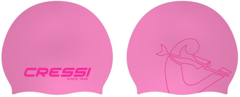 Cressi RICKY JR SWIM CAP PINK/PINK