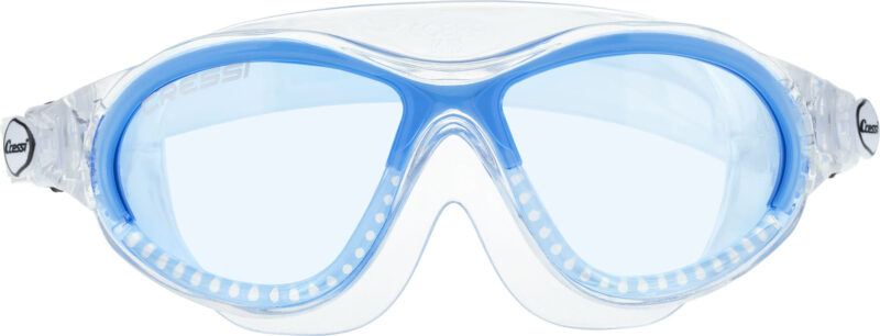 Cressi MINI COBRA GOGGLES CLEAR/FRAME BLUE AZURE LENS - Image 2