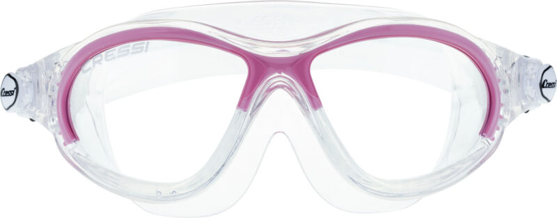 Cressi MINI COBRA GOGGLES CLEAR/FRAME PINK - Image 2