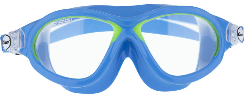 Cressi MINI COBRA GOGGLES LIGHT BLUE/FRAME LIME - Image 2