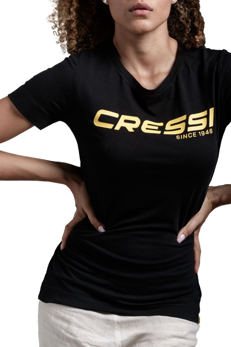 Cressi CRESSI T-SHIRT LADY BLACK/YELLOW M - Image 3