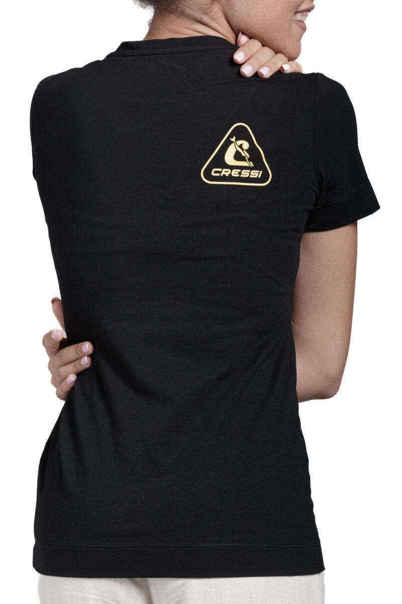Cressi CRESSI T-SHIRT LADY BLACK/YELLOW M - Image 2
