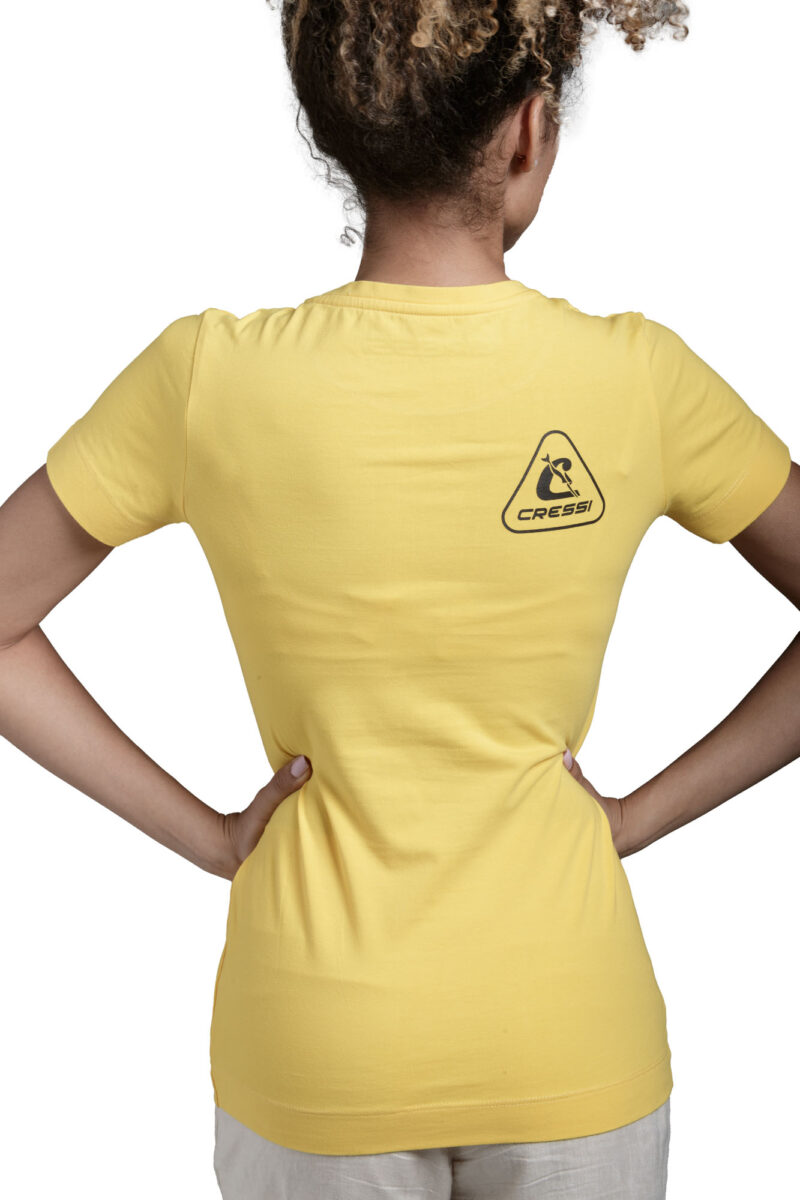 Cressi CRESSI T-SHIRT LADY YELLOW/BLACK XL - Image 3