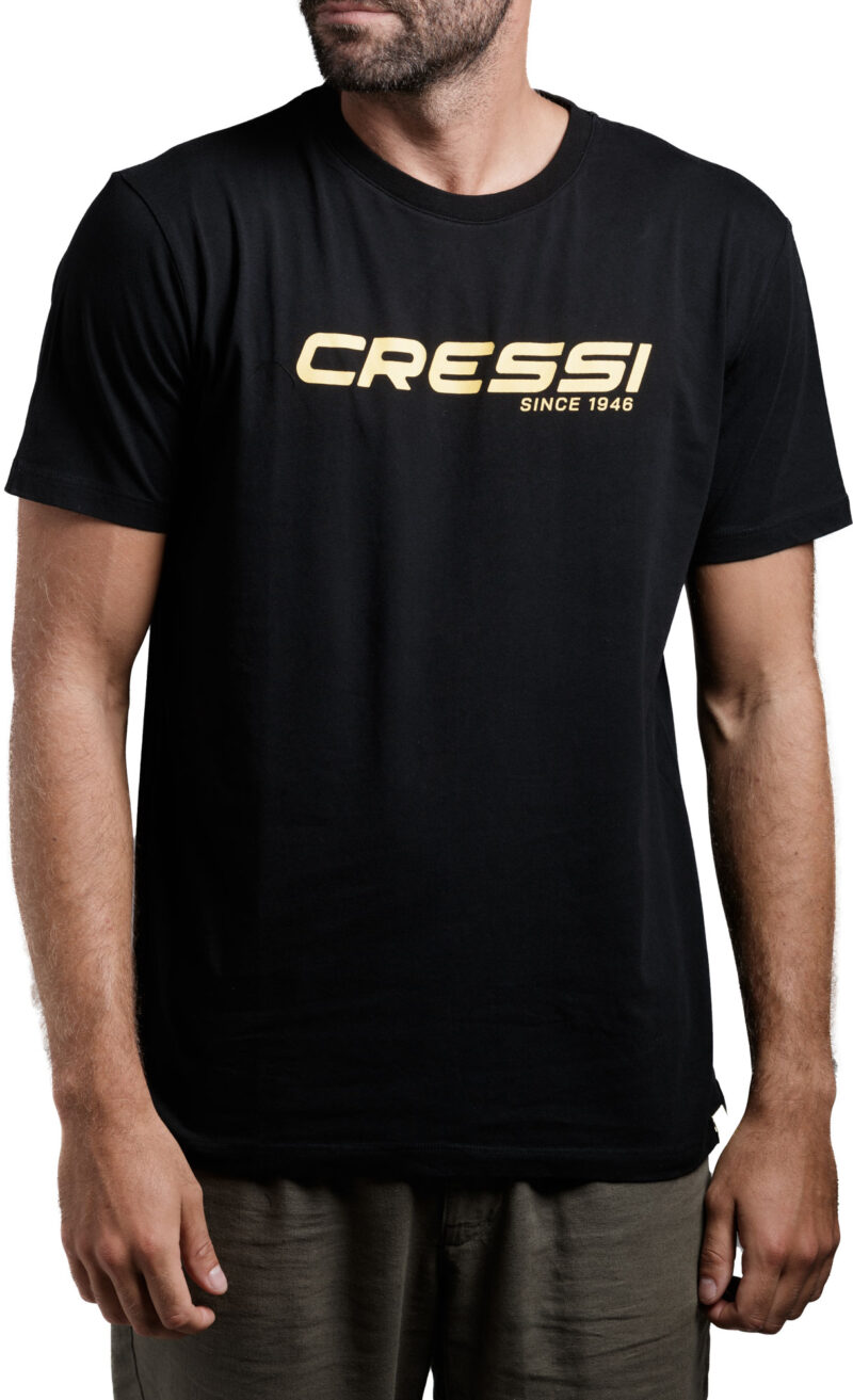 Cressi CRESSI T-SHIRT MAN BLACK/YELLOW 2XL - Image 3