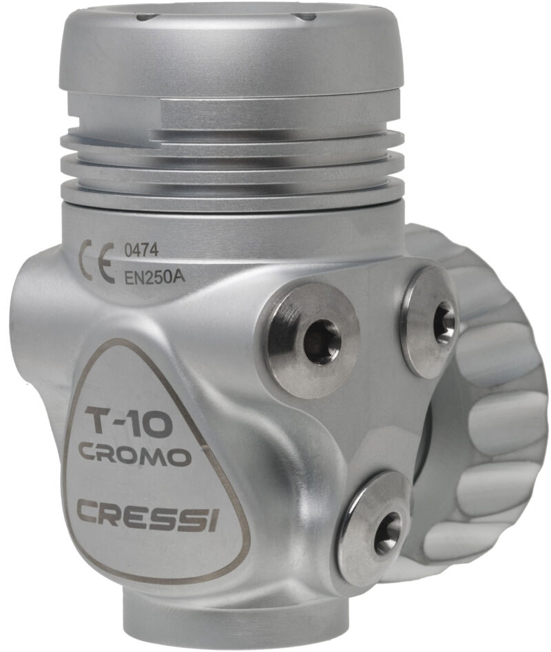 Cressi T10-SC CROMO DIN 1st STAGE ONLY