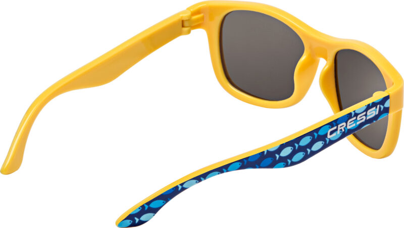 Cressi TEDDY SUNGLASSES 3-5 FISHES/MIRRORED LENS BLUE - Image 3