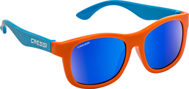 Cressi TEDDY SUNGLASSES 3-5 WAVES/MIRRORED LENS BLUE - Image 3