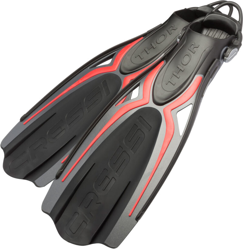 Cressi THOR EBS FINS RED L - Image 3