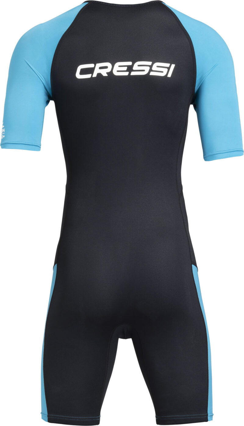 Cressi TIBURON LADY SHORTY WETSUIT BLACK/AQUAMARINE 2mm M/3 - Image 6