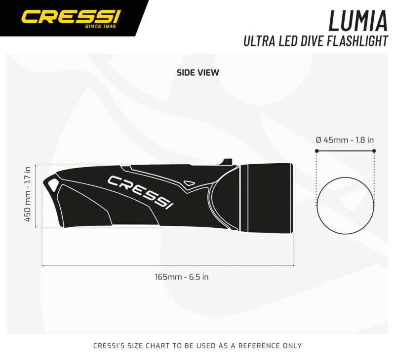 Cressi LUMIA+ TORCH BLACK/SILVER - Image 7