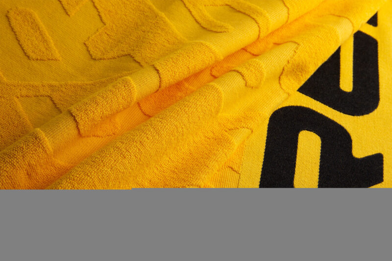 Cressi COTTON FRAME BEACH TOWEL 100X180cm YELLOW - Image 4