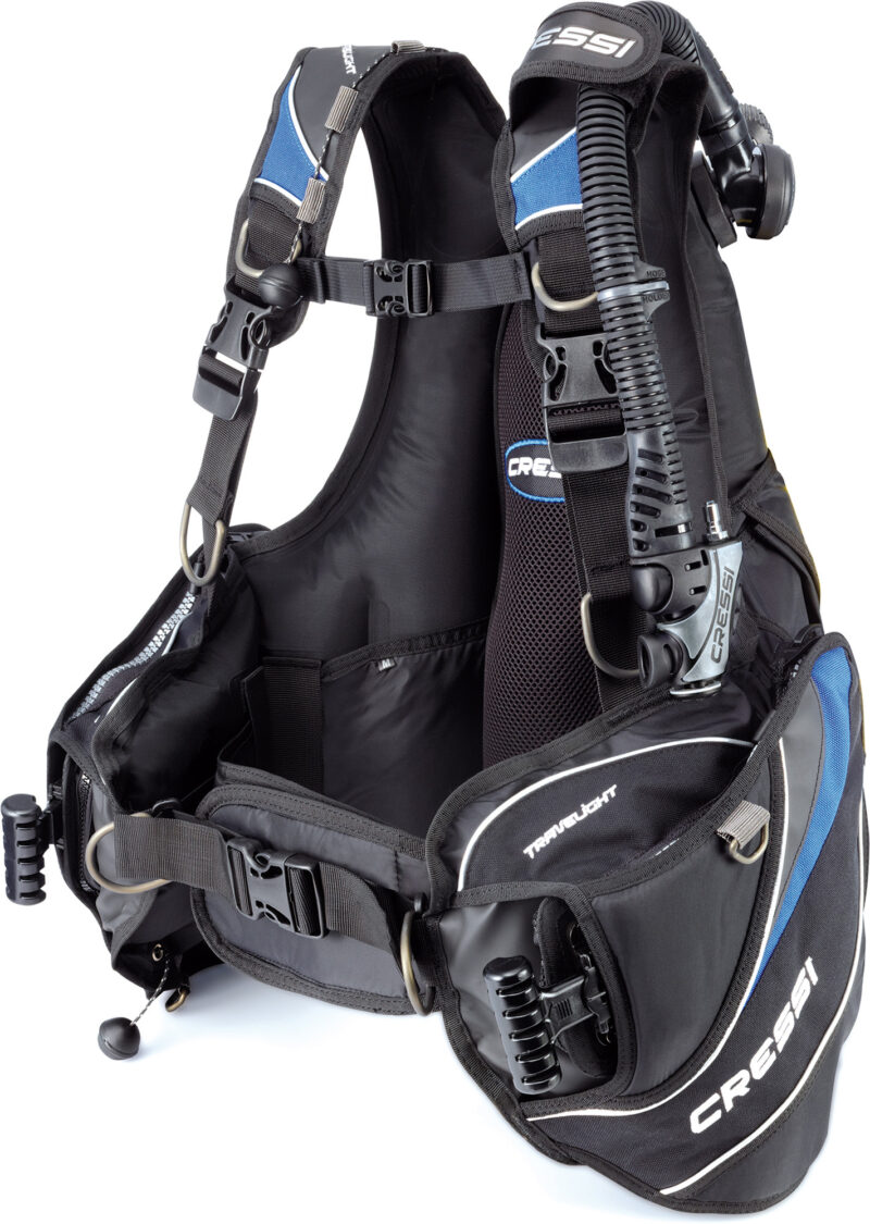Cressi TRAVELIGHT B.C.'D BLUE L - Image 2