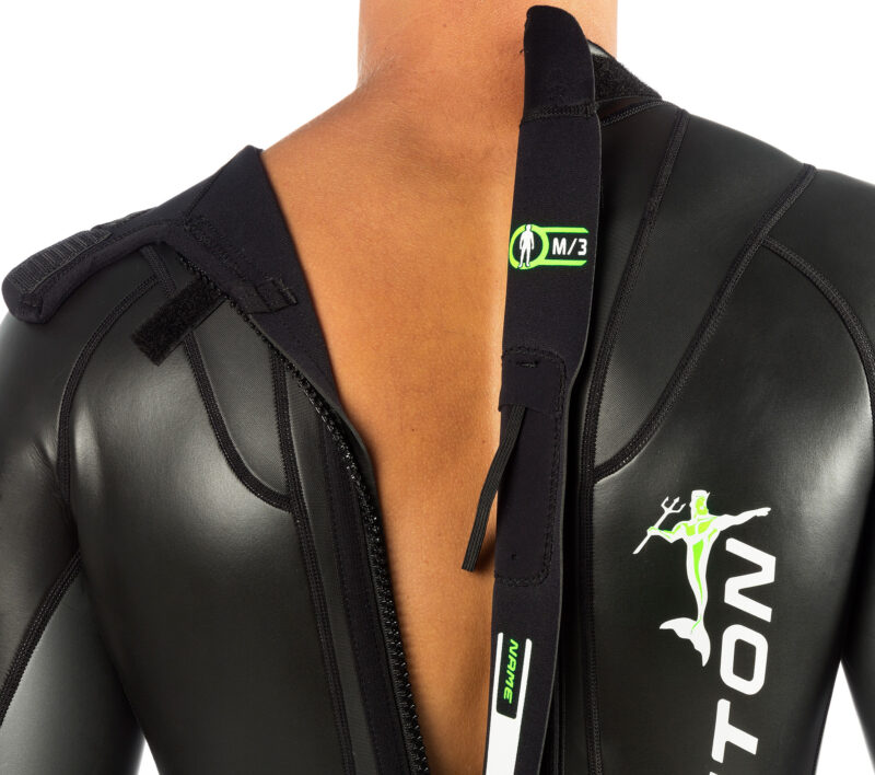 Cressi TRITON MAN MONOPIECE SWIMSUIT BLACK/GREEN 1.5mm XL/5 - Image 6
