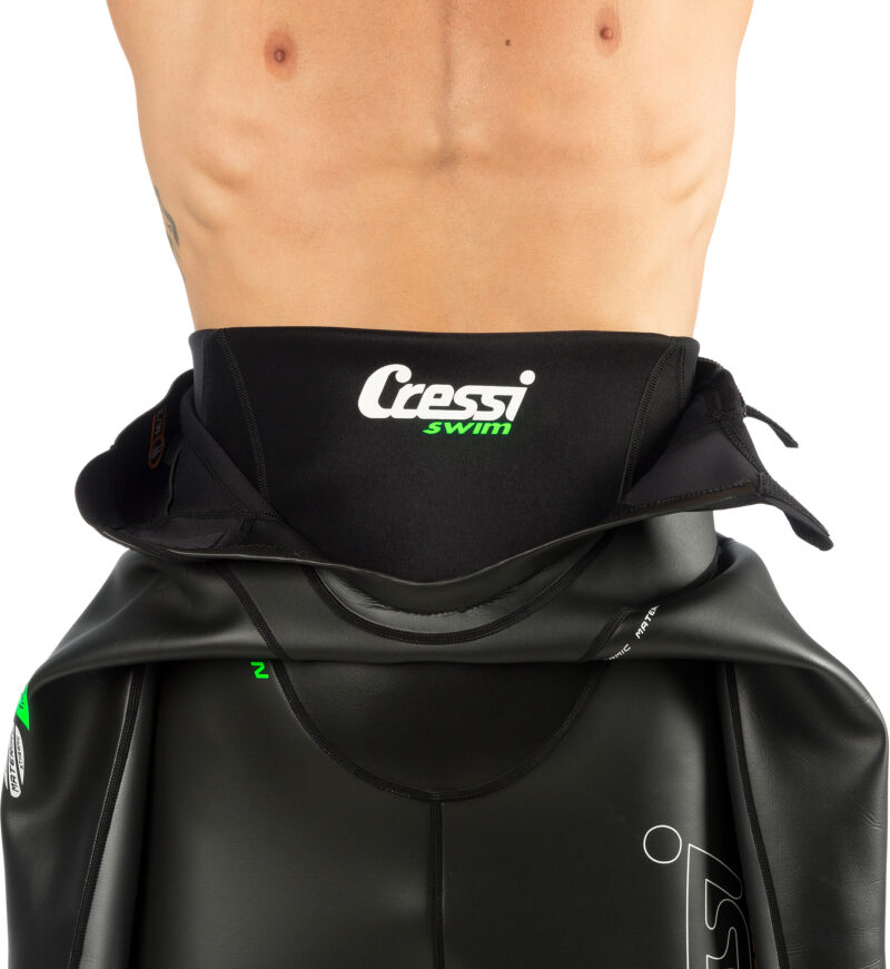 Cressi TRITON MAN MONOPIECE SWIMSUIT BLACK/GREEN 1.5mm L/4 - Image 7