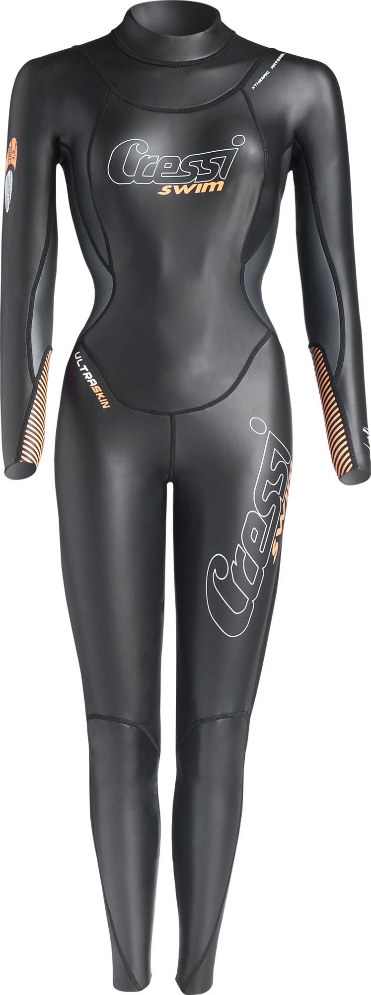 Cressi TRITON LADY MONOPIECE SWIMSUIT BLACK/ORANGE 1.5mm XS/1 - Image 3