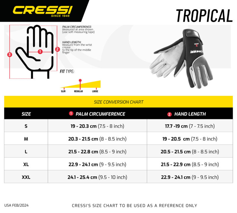 Cressi TROPICAL GLOVES 2mm L - Image 14