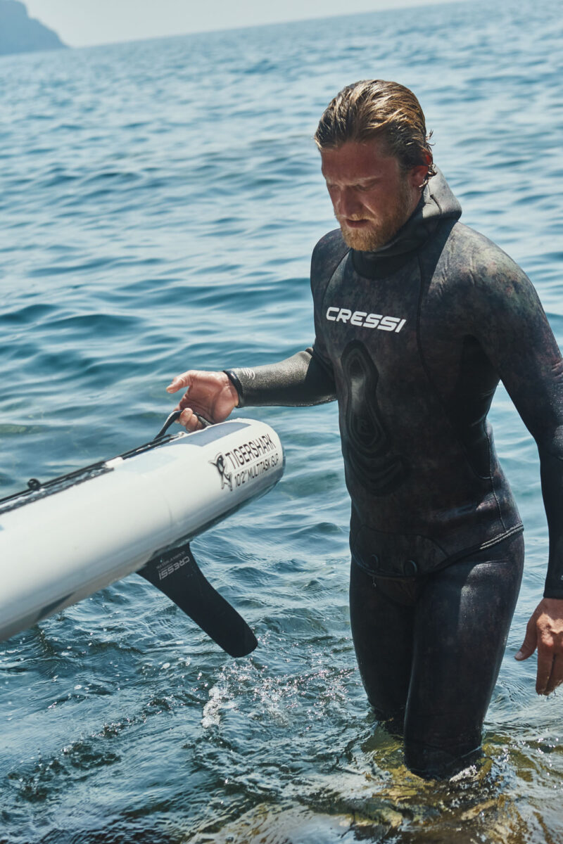 Cressi US SKEG FIN BLACK 9'' - Image 5