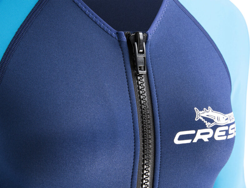 Cressi WAHOO LADY MONOPIECE WETSUIT BLUE/AZURE 2mm XS/1 - Image 11