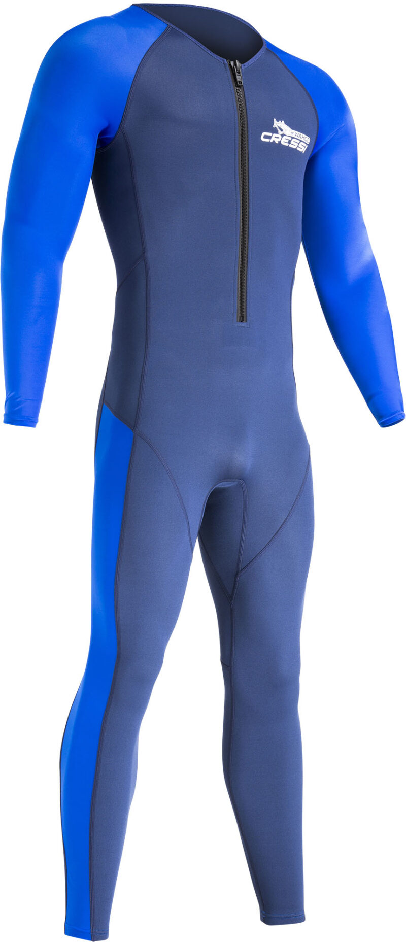 Cressi WAHOO MAN MONOPIECE WETSUIT BLUE/LIGHT BLUE 2mm XS/1
