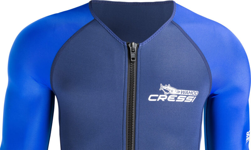 Cressi WAHOO MAN MONOPIECE WETSUIT BLUE/LIGHT BLUE 2mm XS/1 - Image 5