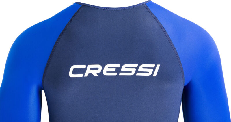 Cressi WAHOO MAN MONOPIECE WETSUIT BLUE/LIGHT BLUE 2mm XS/1 - Image 9