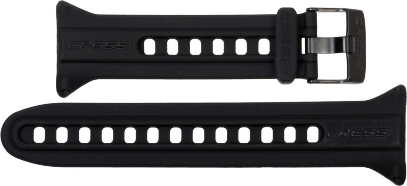 Cressi WATCH STYLE COMPUTER SILICONE BAND BLACK/BLACK/BLACK