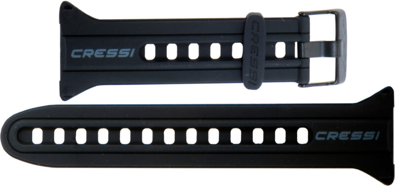 Cressi WATCH STYLE COMPUTER SILICONE BAND BLACK/BLACK/GREY