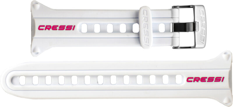Cressi WATCH STYLE COMPUTER SILICONE BAND WHITE/WHITE/PINK
