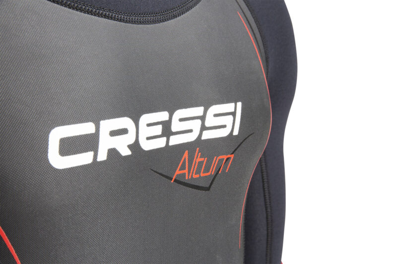 Cressi ALTUM MAN 3MM SHORTY WETSUIT BLACK/RED L/4 - Image 3