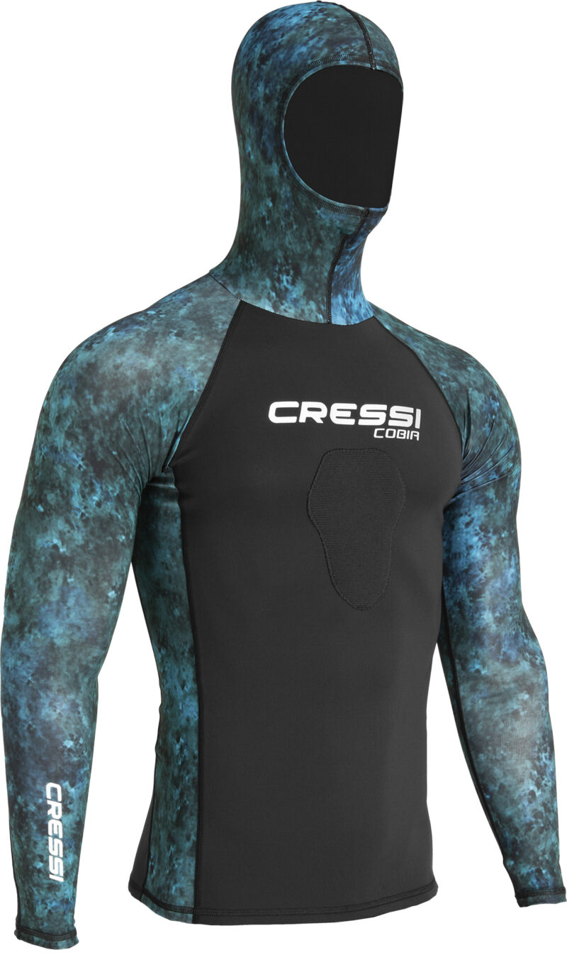 Cressi COBIA BLUE HUNTER RASH GUARD L - Image 2