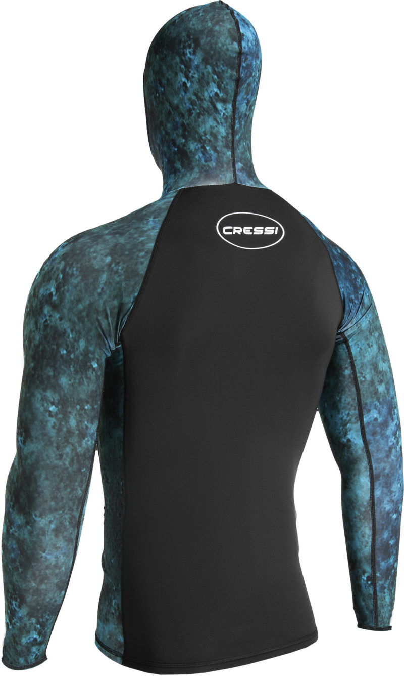 Cressi COBIA BLUE HUNTER RASH GUARD XL - Image 5