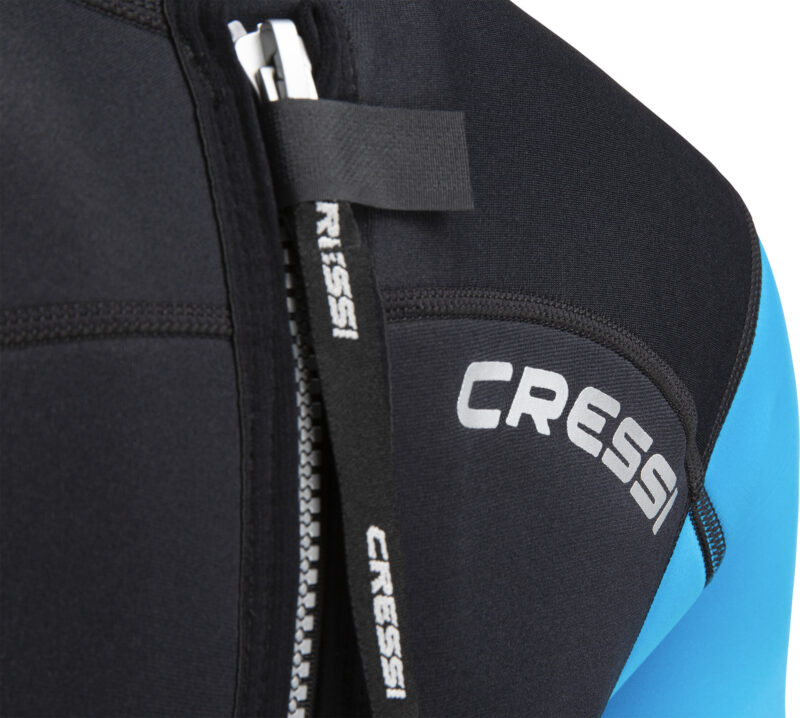 Cressi MED X LADY SHORTY WETSUIT BLACK/LIGHT BLUE/GREY 2.5mm S/2 - Image 8
