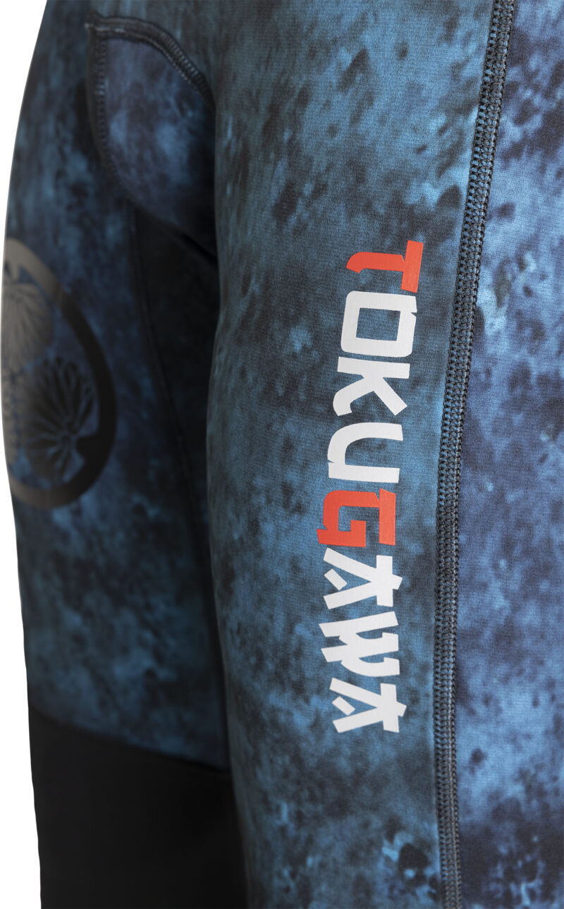 Cressi TOKUGAWA MAN MONOPIECE WETSUIT BLUE CAMO 3mm XL/5 - Image 12