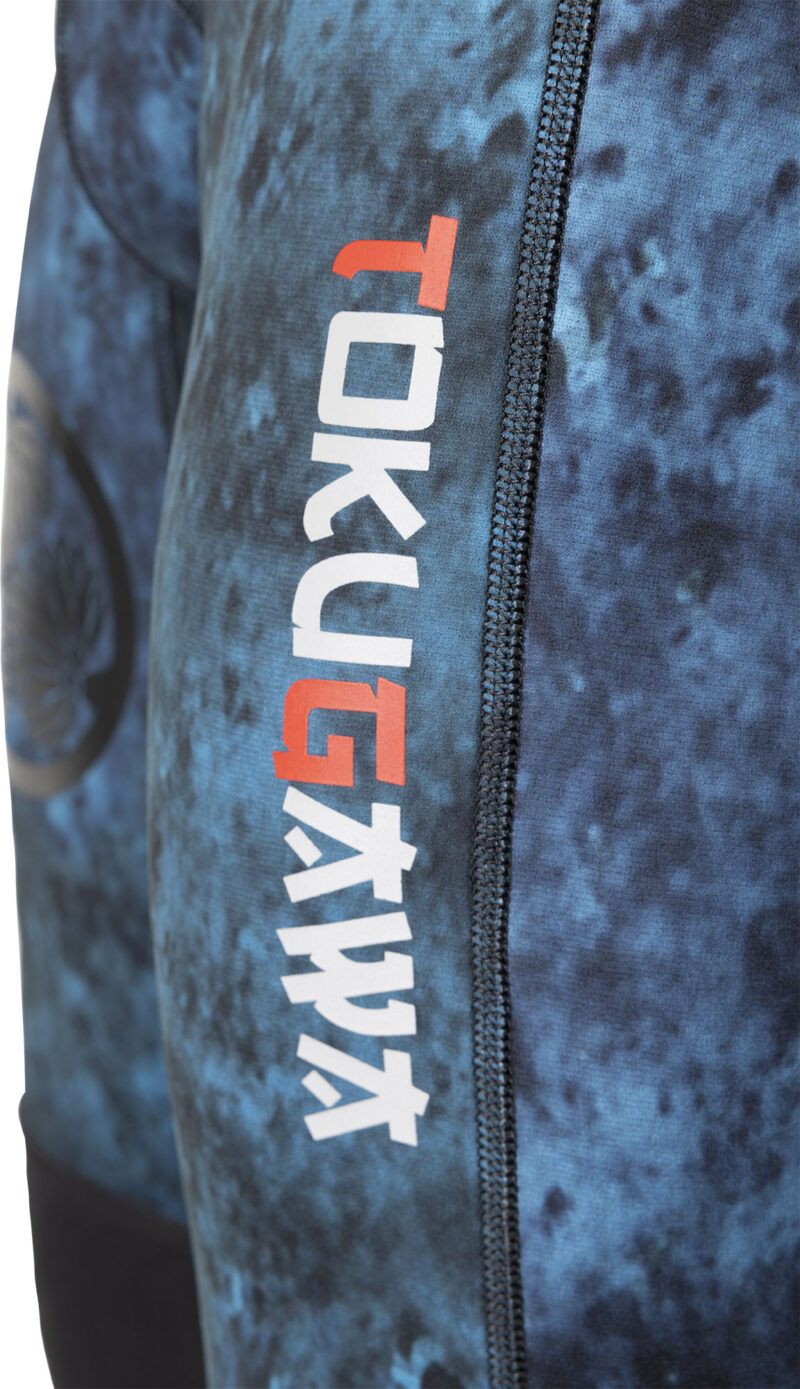 Cressi TOKUGAWA MAN MONOPIECE WETSUIT BLUE CAMO 3mm M/3 - Image 11