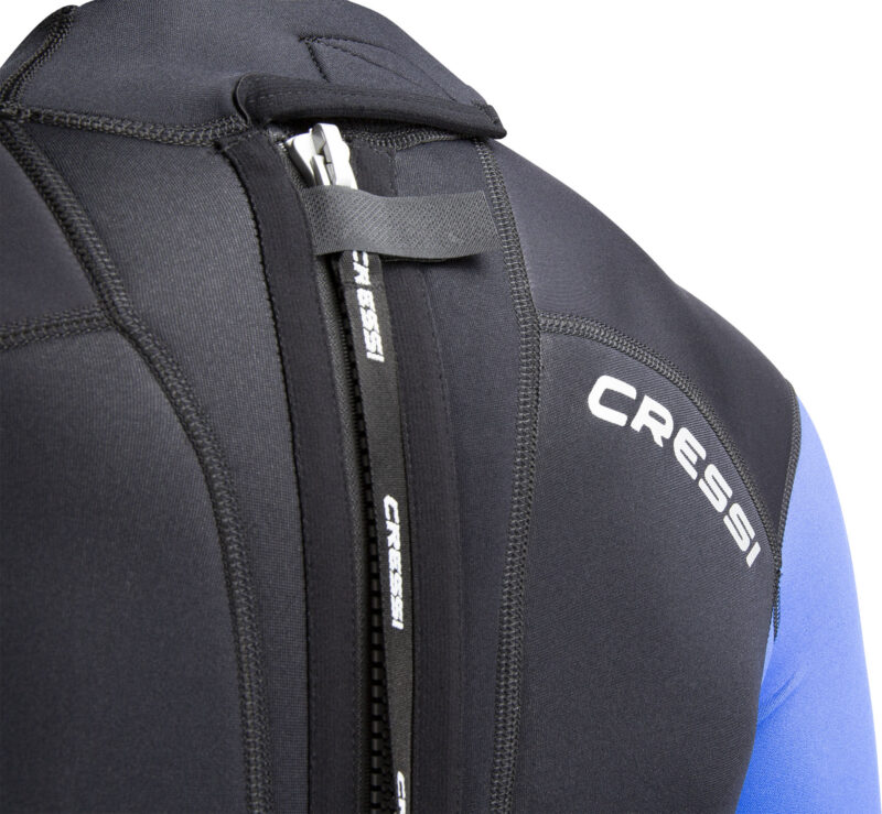 Cressi MOREA MAN MONOPIECE WETSUIT BLACK/BLUE 3mm L/4 - Image 4