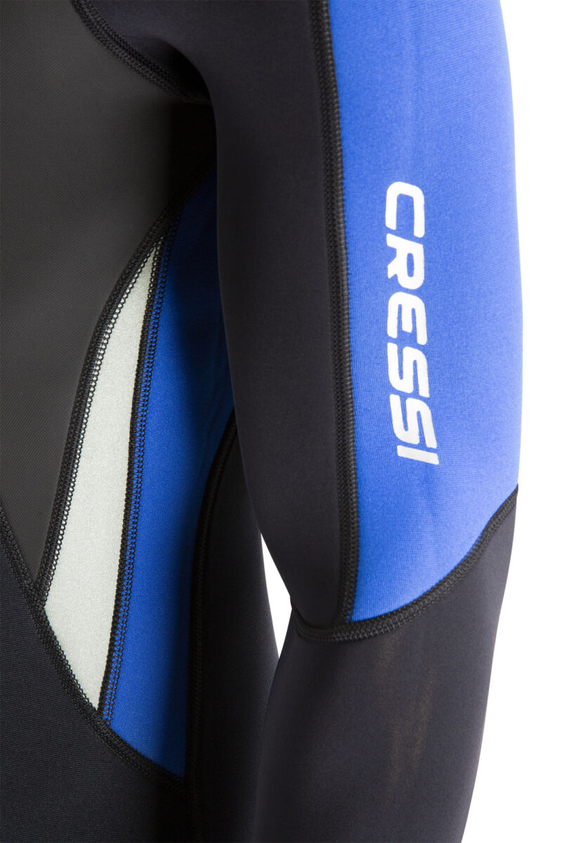 Cressi MOREA MAN MONOPIECE WETSUIT BLACK/BLUE 3mm L/4 - Image 10