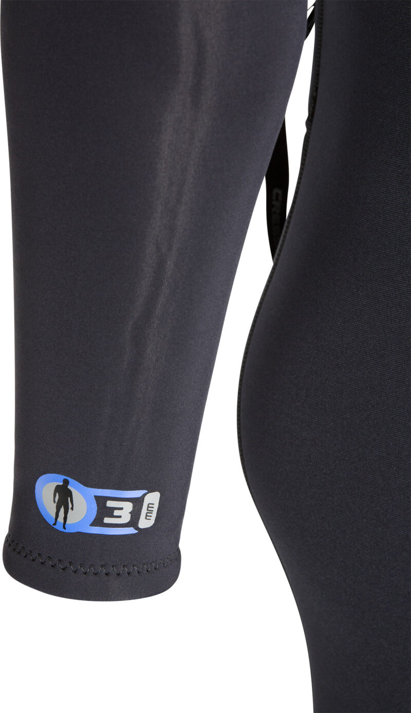 Cressi MOREA MAN MONOPIECE WETSUIT BLACK/BLUE 3mm L/4 - Image 6